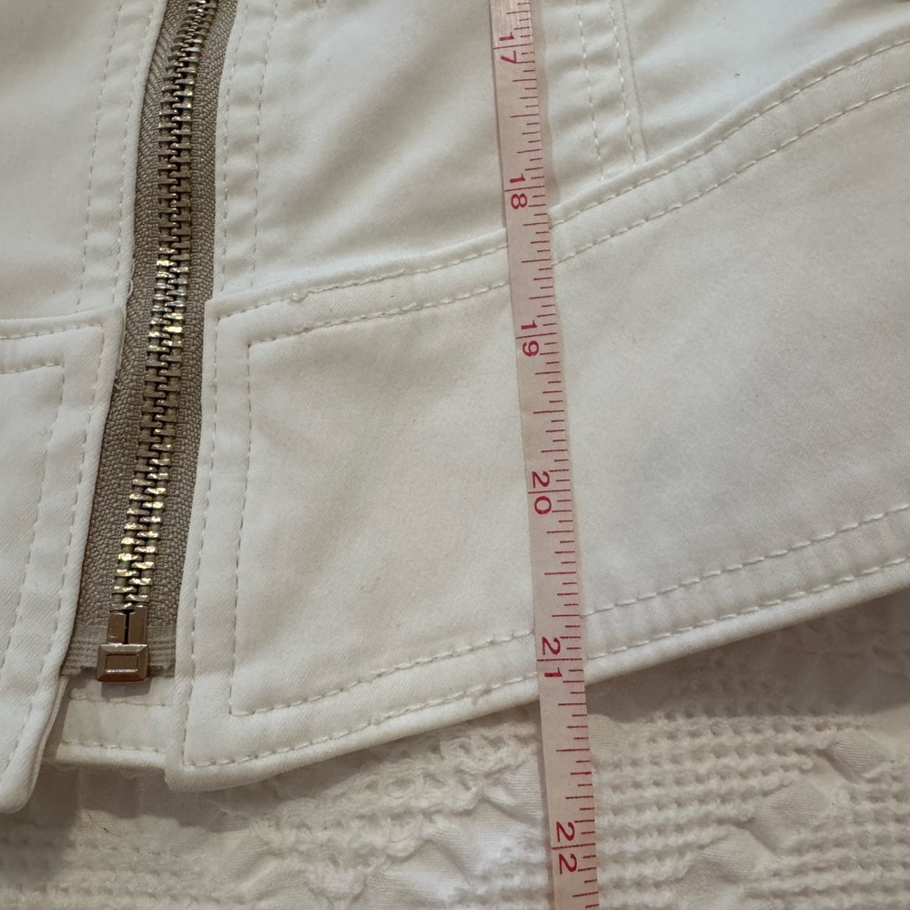 White House Black Market Faux Leather Moto Jacket - Picture 10 of 11